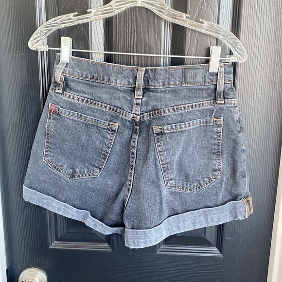 Grey/black High-waisted BDG denim shorts (urban outfitters)-Size 28 - Picture 4 of 5